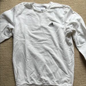 Adidas White Sweatshirt